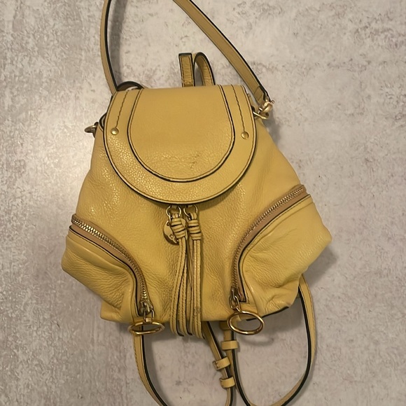 See by Chloé - Yellow Olga Backpack - Picture 2 of 7